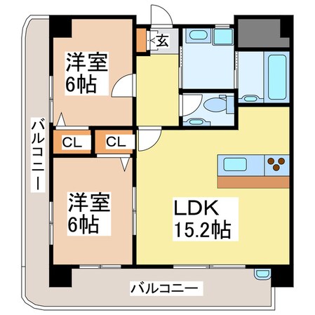 North Poleの物件間取画像